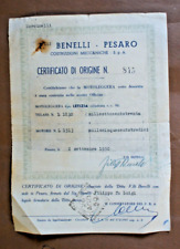 712z certificato origine usato  Bologna
