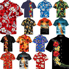 Camicia Uomo Hawaiana / 100% cotone / S - 8XL / Hawaiiana Hawaii Hawai fiori comprar usado  Enviando para Brazil