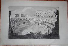 Grande incisione 1739 usato  Roma