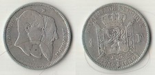 Franc 1880 léopold usato Franc 1880 léopold usato  Mola di Bari