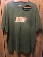Camiseta 1990s H-Street Skateboards Dan Peterka XL Verde HTF RARA VINTAGE USADA SK8 comprar usado  Enviando para Brazil