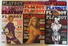 Playboy magazines 2002 for sale  LONDON