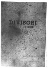 Divisore universale cos usato  San Giuliano Terme