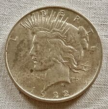 Dollaro peace 1922 usato  Novi Ligure