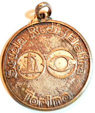 Antica medaglia scuola usato  Santena