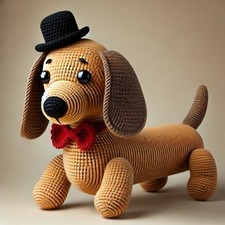 Crochet pattern sausage for sale  FALKIRK