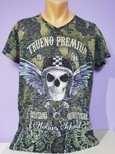 Trueno Premium vintage couture motors koszulka szkolna z ornamentami damska XL , używany na sprzedaż  PL