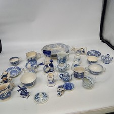 Blue white pottery for sale  HULL