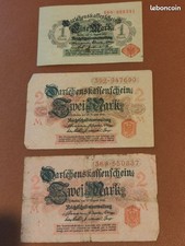 Lot billets allemands d'occasion  Béthune