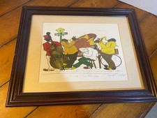 traditional jazz print for sale  San Luis