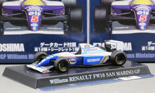Aoshima 1/64 Williams Renault Formula One Collection FW16 F1 No.0 1994 D.Hill comprar usado  Enviando para Brazil