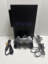 Console PlayStation 2 gordo com adaptador de disco rígido. Funções limpas testadas comprar usado  Enviando para Brazil