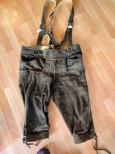 Trachtenlederhose herren knieb gebraucht kaufen  Salzweg