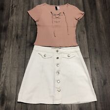 Pink lace shirt for sale  MANCHESTER