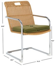 Safavieh malou rattan for sale  Whitestown