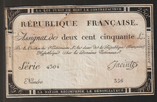 Assignat 250 livres d'occasion  Nyons