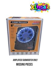 Power acoustik amplified for sale  Salisbury