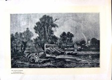 Old antique print for sale  UK