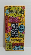Family rules inspirational for sale  Milo