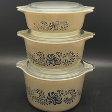 Pyrex homestead 3pc for sale  Stockton