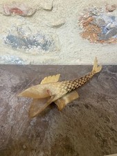 Sculpture poisson corne d'occasion  Claira