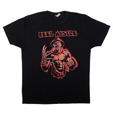 Camiseta grande unisex Reel Muscle Freddy Krueger Pesadilla en Elm Street gimnasio, usado segunda mano  Embacar hacia Argentina