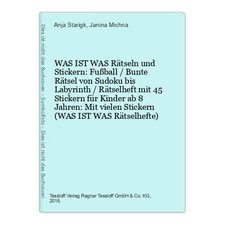 Rätseln stickern fußball gebraucht kaufen  Ohlsbach