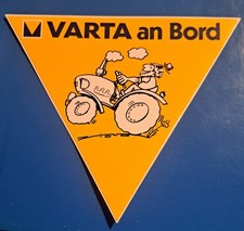 Aufkleber sticker varta gebraucht kaufen Aufkleber sticker varta gebraucht kaufen  Duvensee, Klinkrade, Kühsen, Labenz