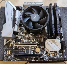 Asrock b450m steel gebraucht kaufen  Oederan