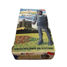Usado, Boneco 1968 Marx Sir Stuart Silver Knight boneco 12 polegadas vintage na caixa sem bandeira comprar usado  Enviando para Brazil