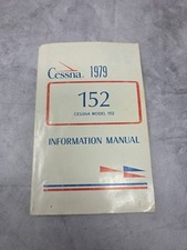 1979 Cessna Modelo 152 Manual de Informações do Proprietário Cessna Aircraft Co comprar usado  Enviando para Brazil
