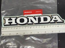 Adesivo Honda para motocicleta carro ATV CARAVAN 35x220mm. DECALQUES EMBLEMA PRETO-MARROM comprar usado  Enviando para Brazil