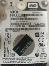 Usado, WD WD5000LPLX-66ZNTT1 500GB 2.5" HD DCM: HHNTJHB WD5000LPLX 805754-002 comprar usado  Enviando para Brazil