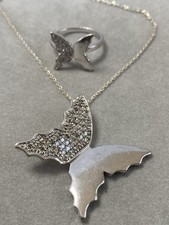 Parure argent collier d'occasion  Monistrol-sur-Loire