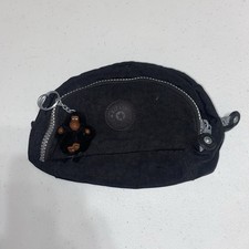 Estojo para lápis/maquiagem Kipling 2 zíperes, suportes para pincéis - náilon preto novo sem etiquetas comprar usado  Enviando para Brazil