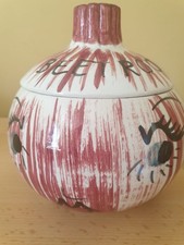 Storage jar beetroot for sale  BIRMINGHAM