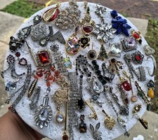 Lot chandelisingles rhinestone for sale  Elgin
