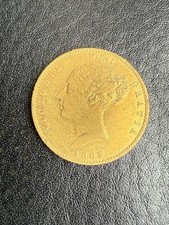 1863 half gold for sale  SPALDING