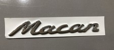Scritta porsche macan usato  Roma