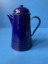 Vintage blue enamel for sale  WATFORD