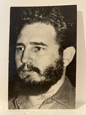 Fidel castro autografo usato  Firenze
