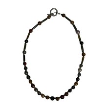 Necklace beaded brown for sale  Rayland