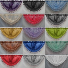 Voile swags crystal for sale  IRVINE