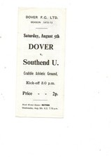 Dover southend united for sale Dover southend united for sale  NORTHAMPTON