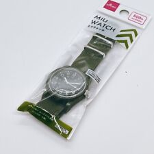 Relógio militar Daiso movimento Hattori verde oliva cáqui relógio japonês Mili comprar usado  Enviando para Brazil