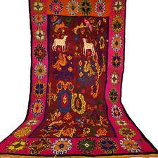 Tapete antigo feito à mão Boujaad Azilal berbere tribal kilim tapete de lã marroquino antigo comprar usado  Enviando para Brazil