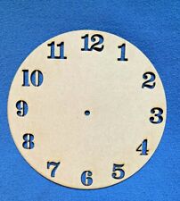 Wooden mdf clock for sale  AXBRIDGE