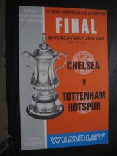 Cup final programme for sale  NUNEATON