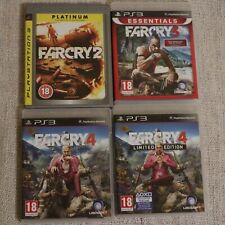 Far Cry Bundle PS3 PAL Far Cry 2 3 4 Limited Edition with manuals PlayStation 3 comprar usado  Enviando para Brazil