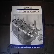 Alesatore bronzine banco usato  Brescia
